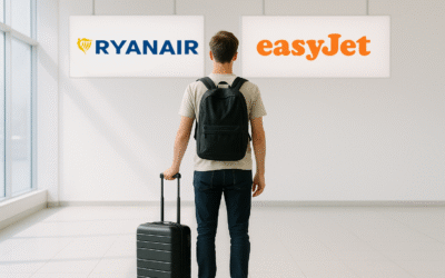 Ryanair vs EasyJet : quelle compagnie pour voyager léger ?