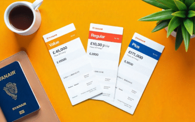 Ryanair : différences entre les billets Value, Regular et Plus (Guide 2025)