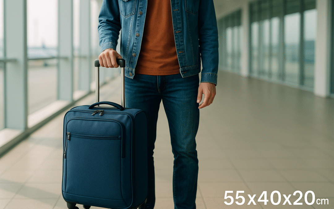 Valise 55x40x20 Ryanair : dimensions et astuces pour éviter les frais