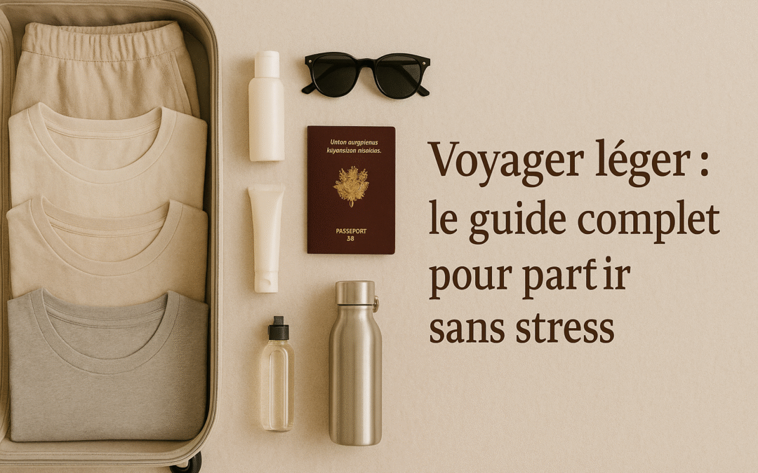 Voyager léger : astuces et matériel pour un voyage sans stress (2025)