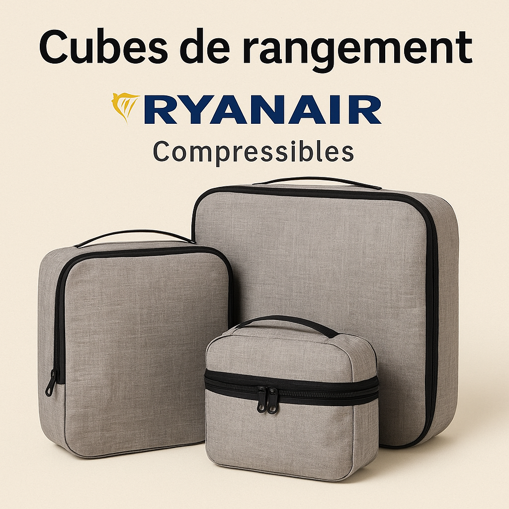 Cubes de rangement compressibles