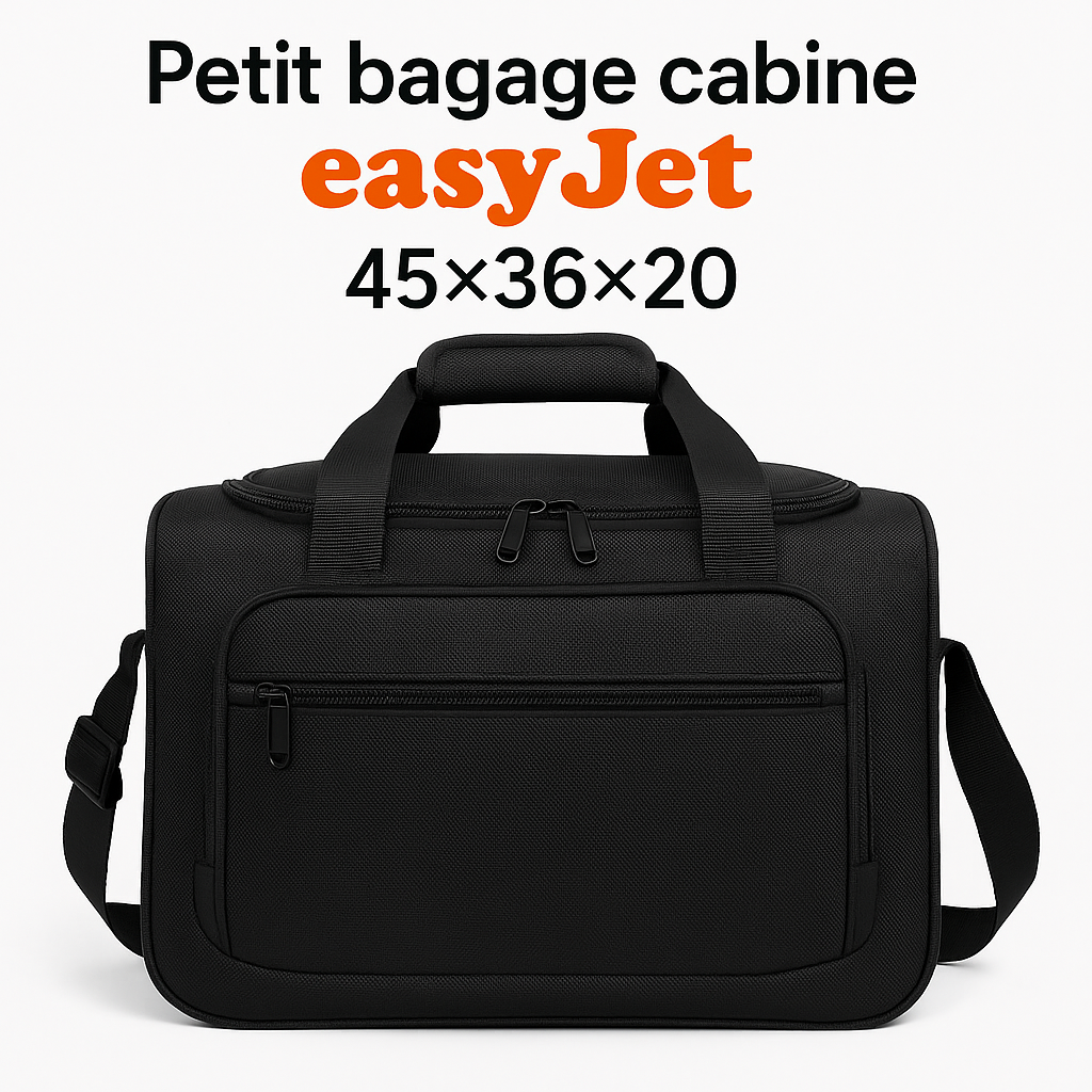 Petit bagage cabine 45×36×20 EasyJet