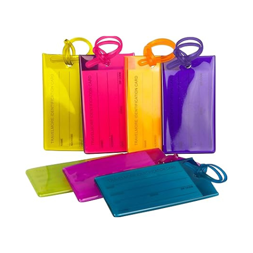 Étiquette de bagage personnalisable TravelMore