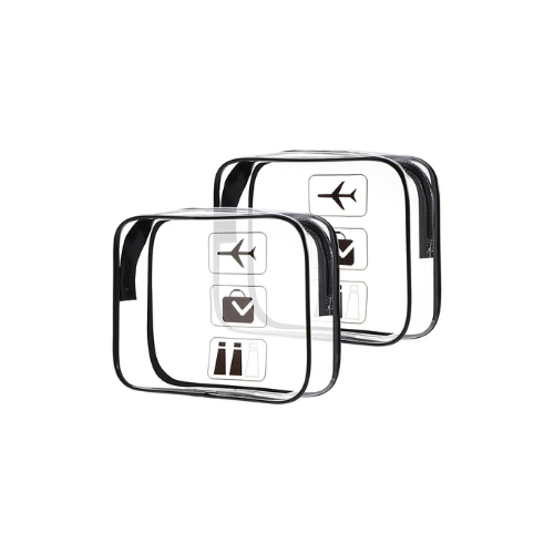 trousse de toilette transparente