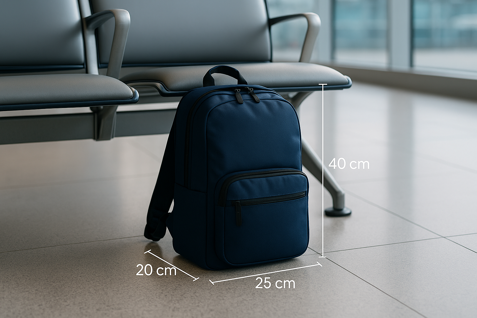 CABINE 40×20×25 RYANAIR 2026