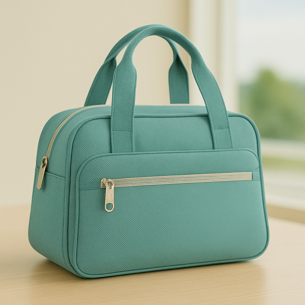 Sac cabine 40×20×25 posé dans un terminal d’aéroport