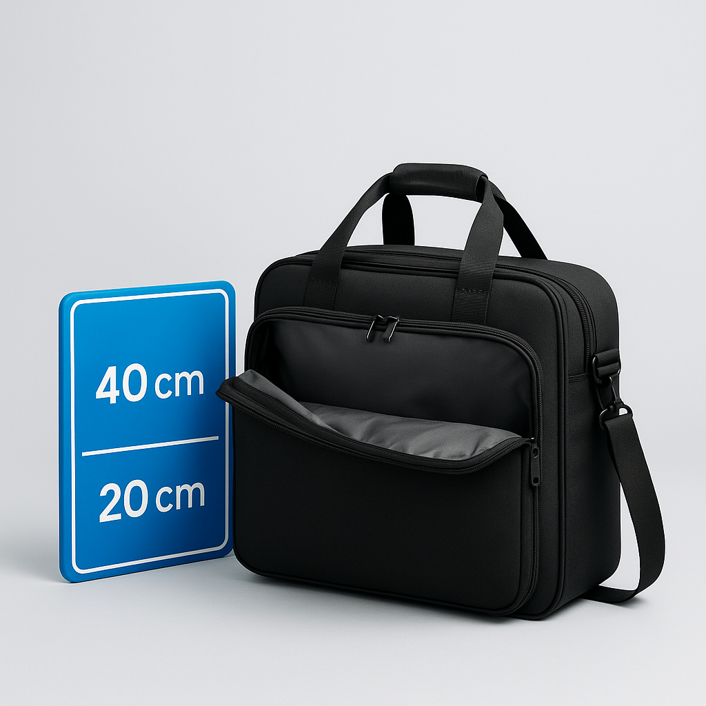 Sac cabine extensible 40×20×25 pour bagage cabine 2026