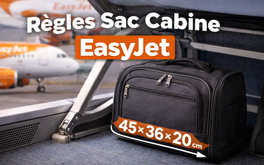 Sac EasyJet 45×36×20 Guide 2026
