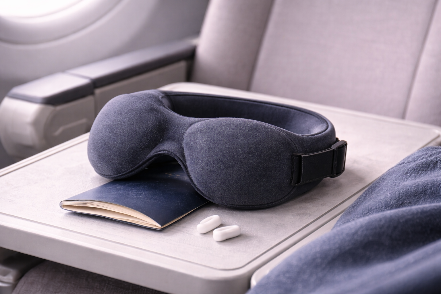 Masque de sommeil ergonomique pour voyage