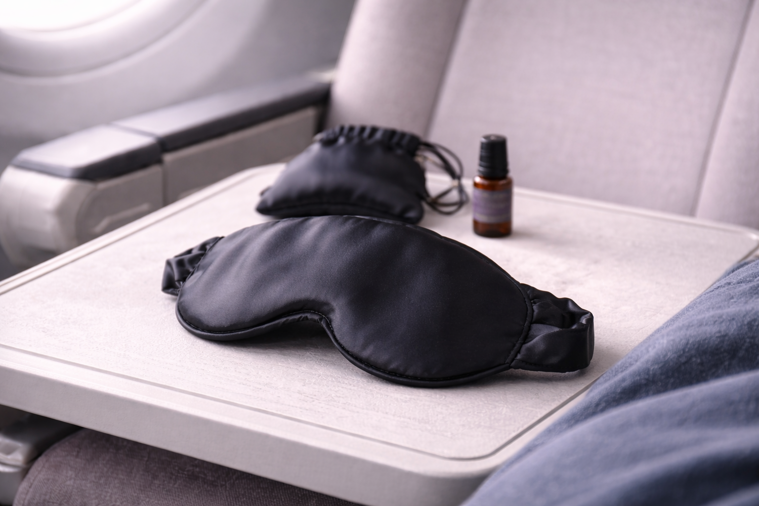 Masque de sommeil en soie