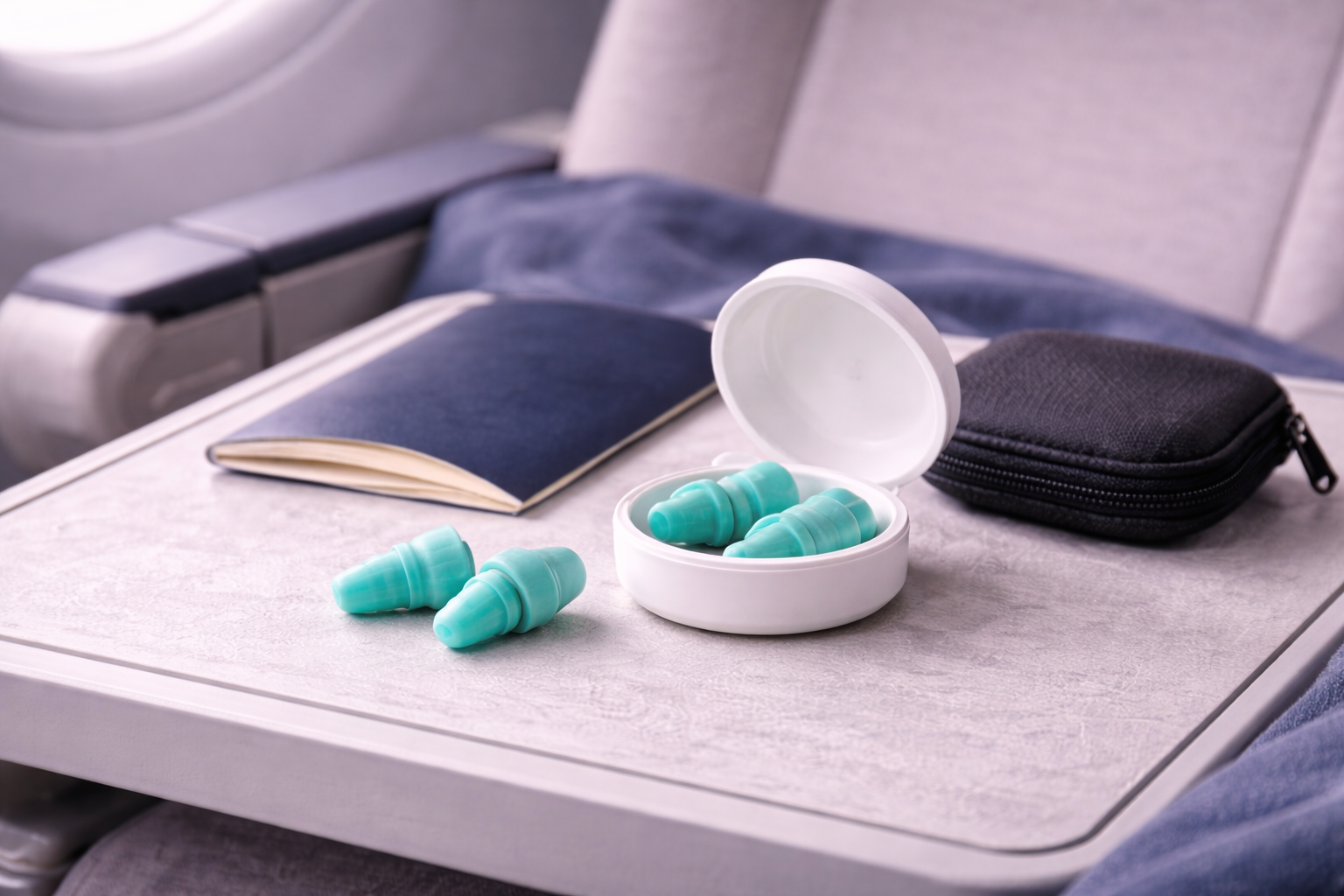Bouchons d’oreilles en silicone pour voyage