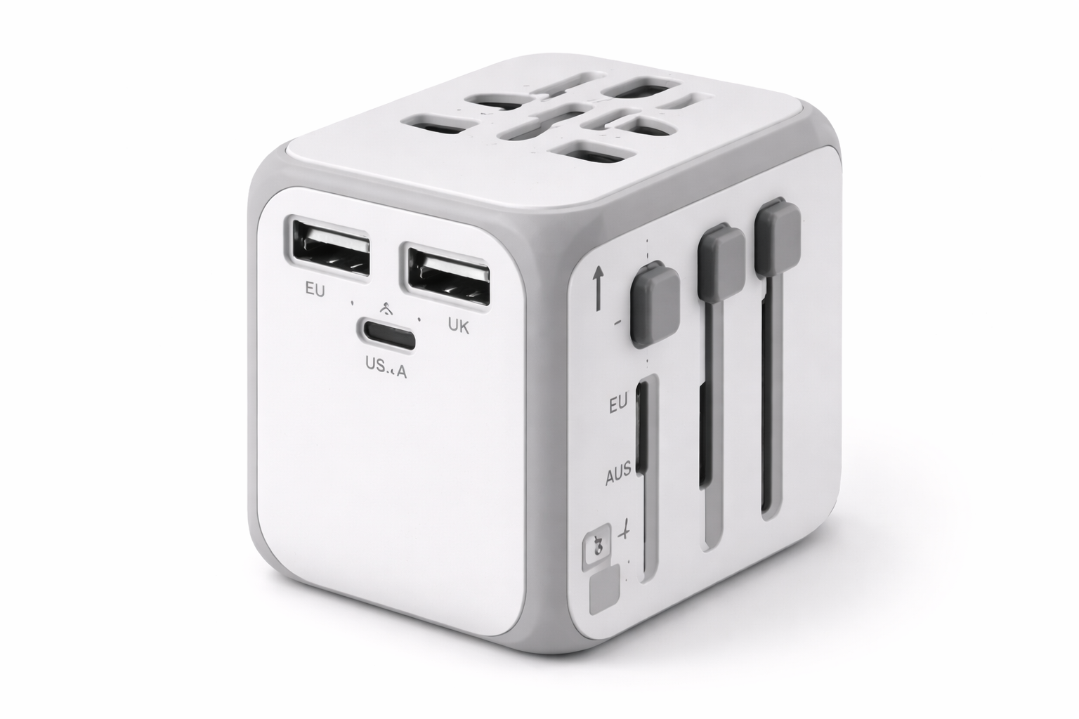 Adaptateur universel compact pour voyage