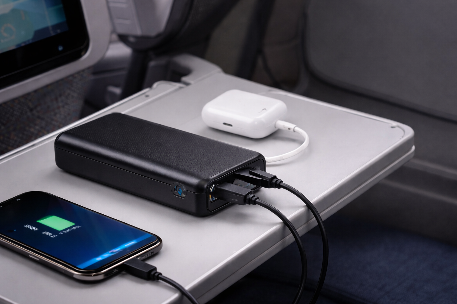 Batterie externe 20000 mAh pour voyage