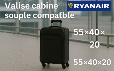 Valise cabine rigide compatible Ryanair 2026