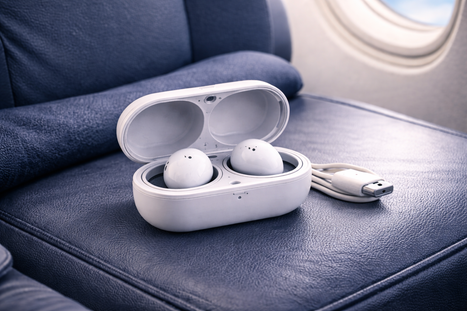 Écouteurs intra-auriculaires confortables pour voyage