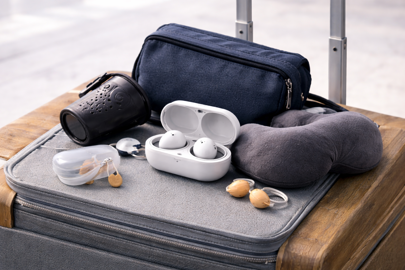 Accessoires personnels de voyage pour améliorer le confort en avion