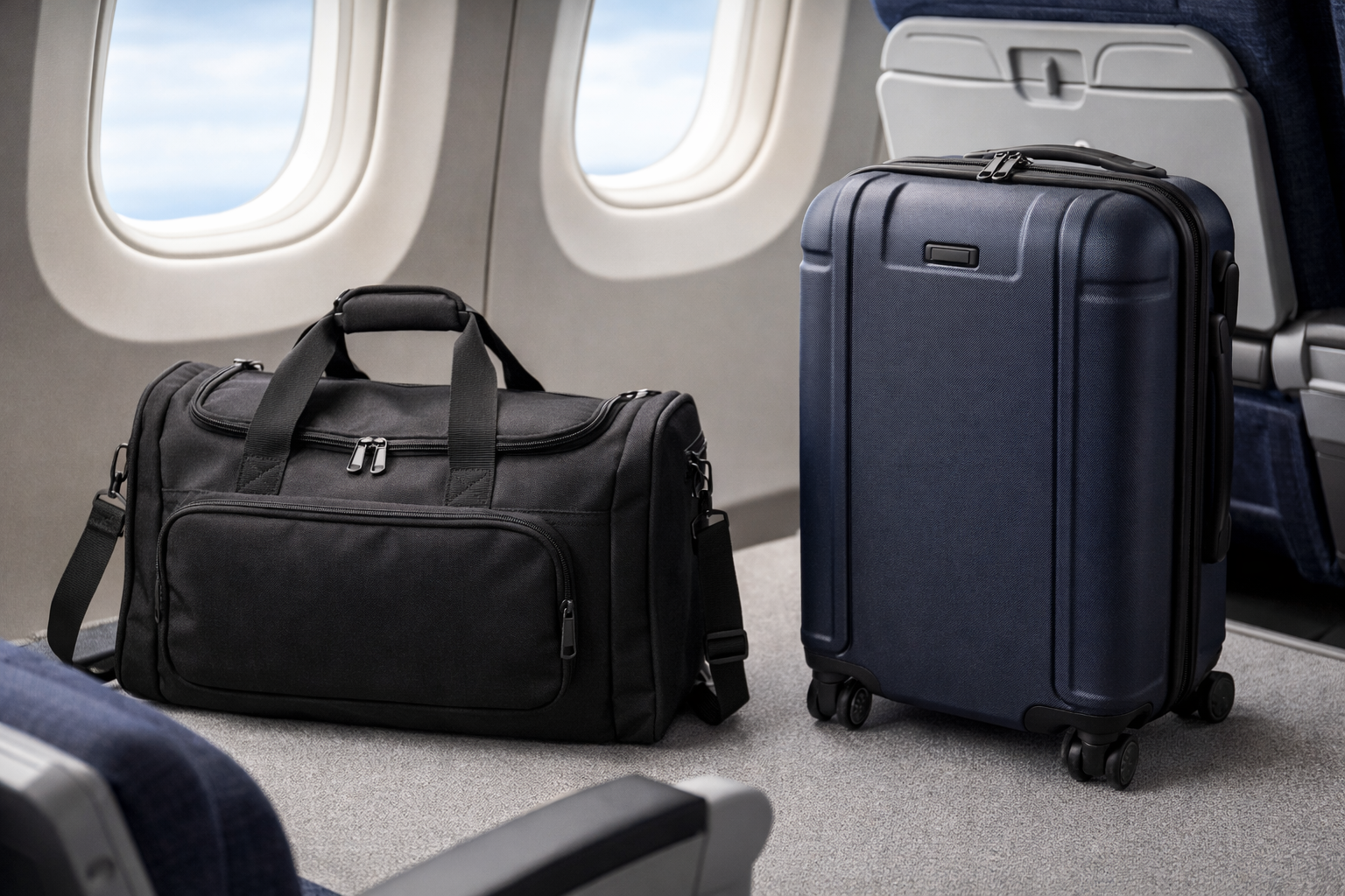 Sac cabine vs valise cabine pour voyager en avion