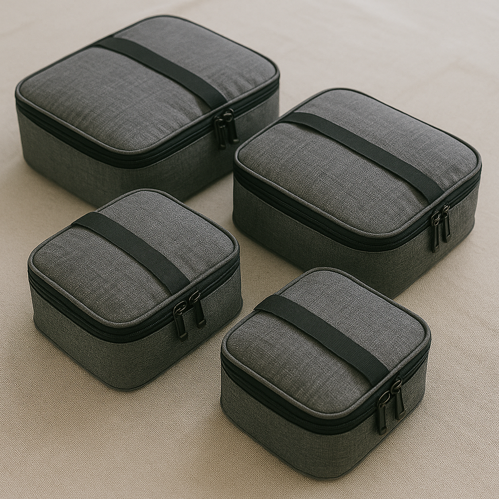 Cubes de rangement compressibles