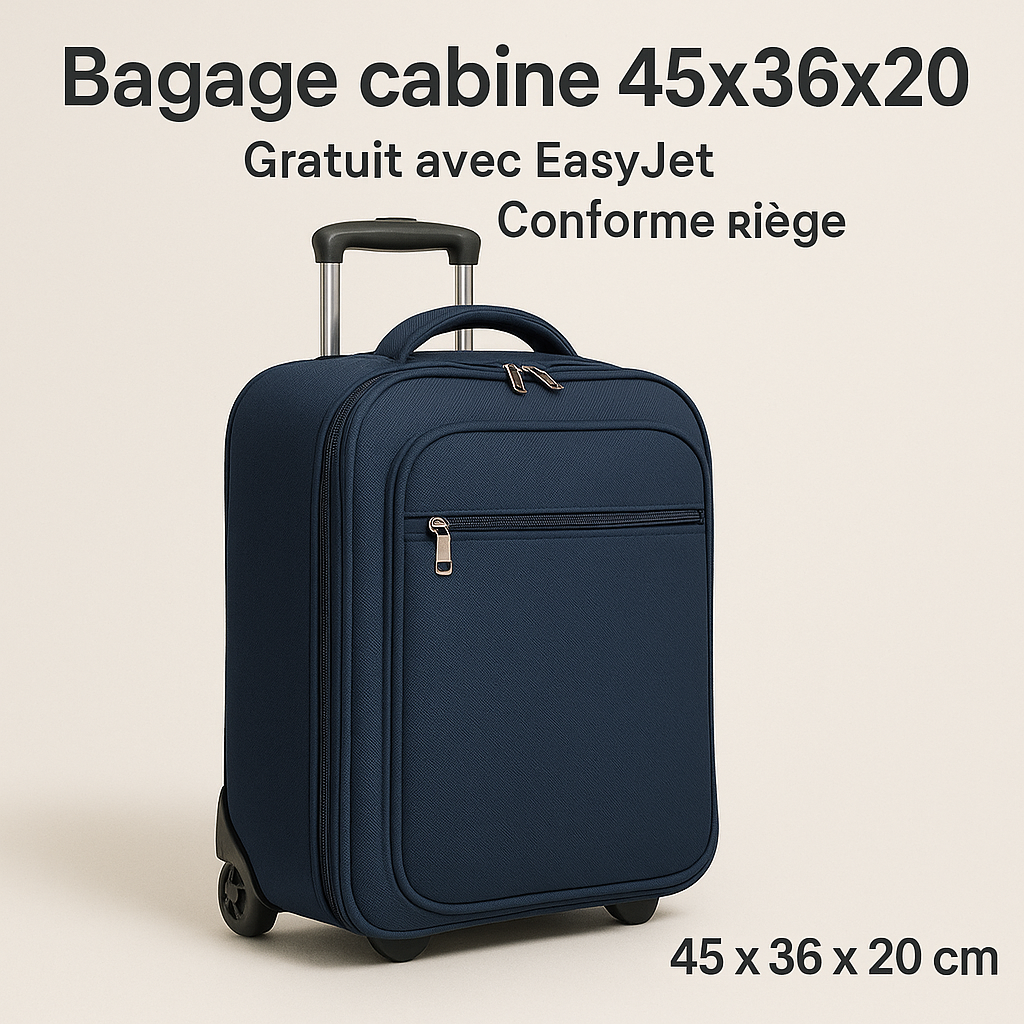 Sac de voyage EasyJet 45×36×20