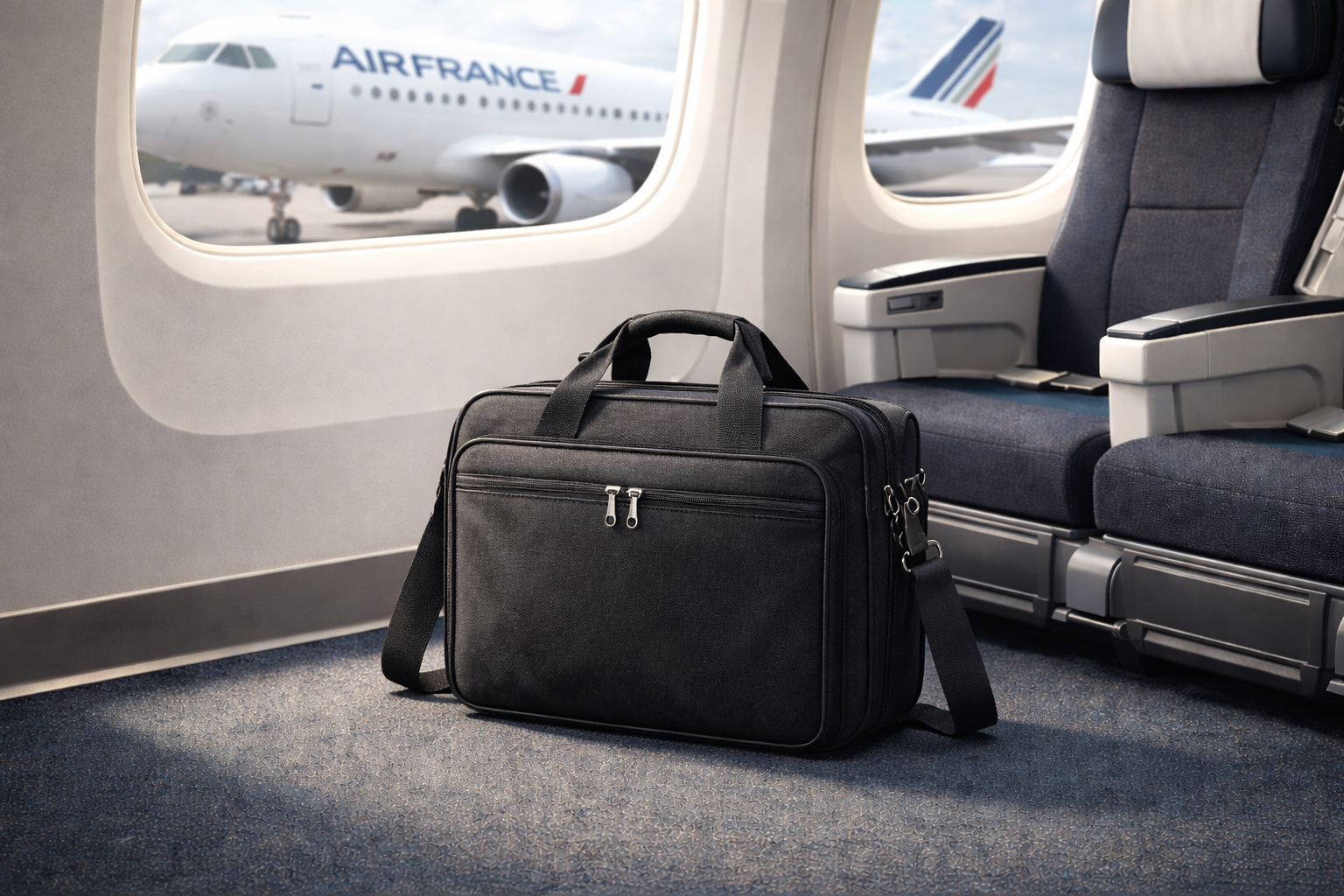 Accessoire cabine Air France sac ordinateur ou sac à main