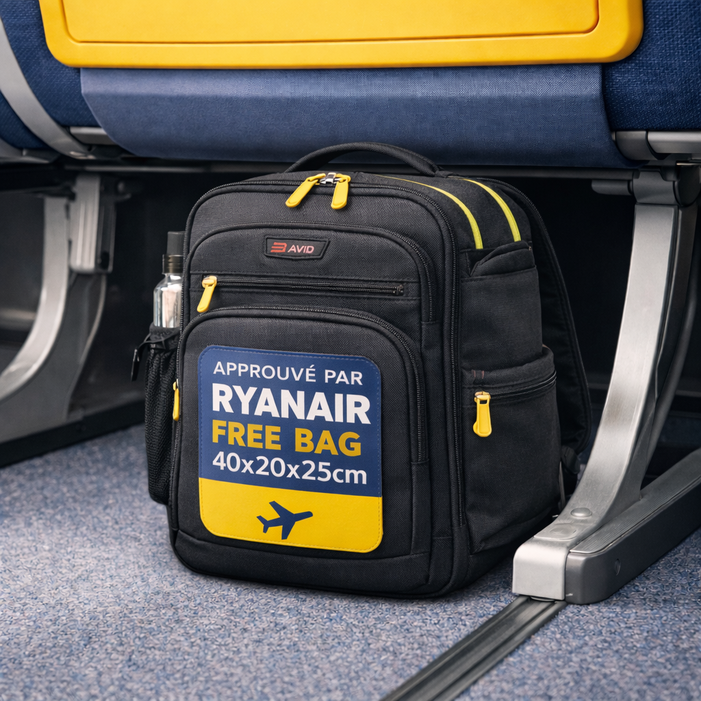 Sac à dos Ryanair multi-poches format cabine gratuit
