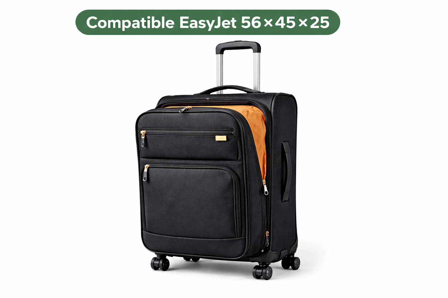 Valise cabine extensible EasyJet à utiliser avec option