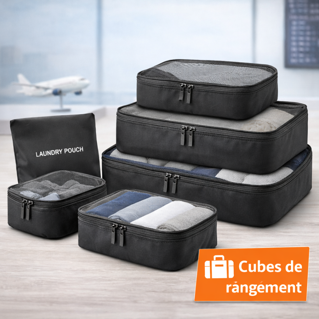 Cubes de rangement voyage