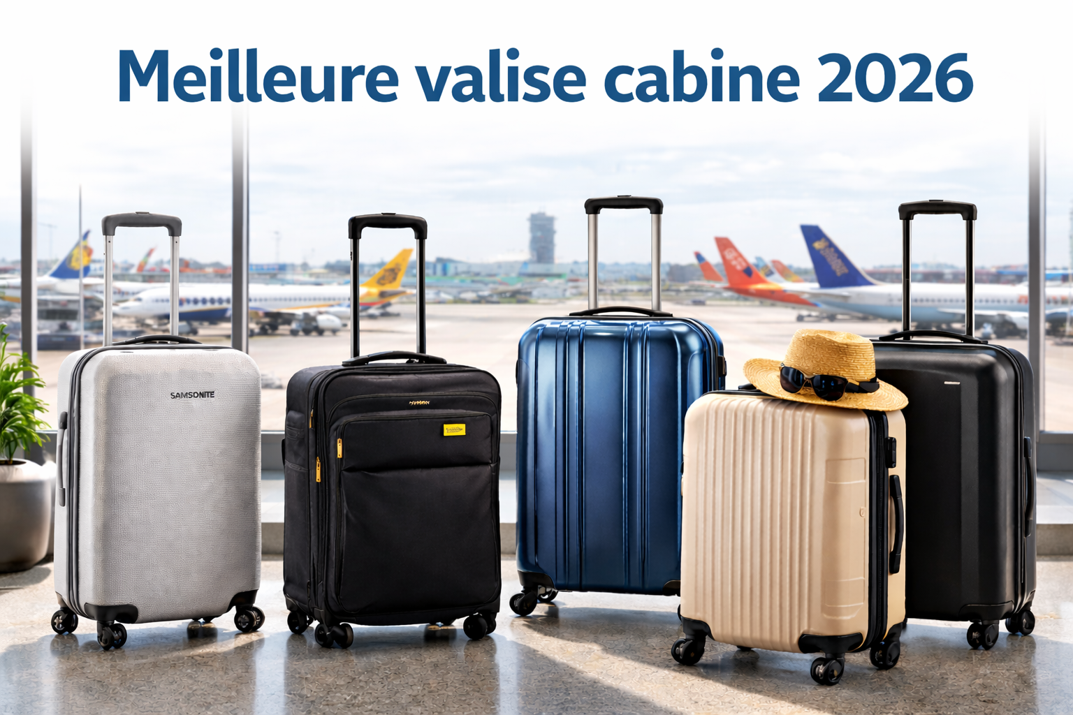 Meilleure valise cabine 2026 55x40x20 compatible toutes compagnies