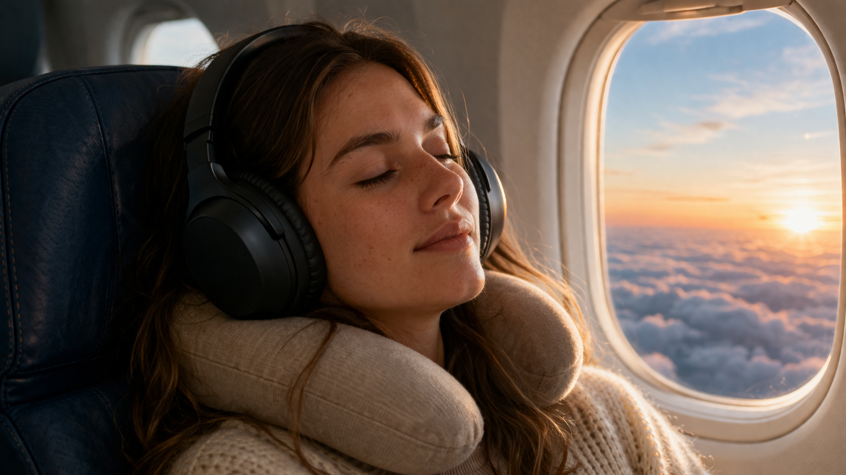 Casque anti bruit avion