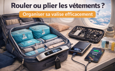 Rouler ou plier les vêtements : Organiser sa valise efficacement ?