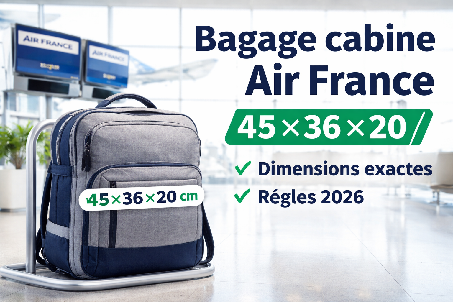 bagage cabine air france 2026
