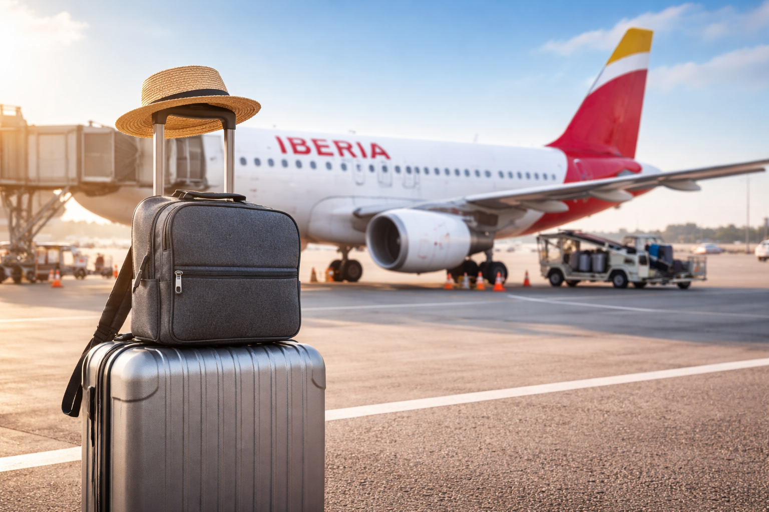 bagage cabine iberia 56x40x25 avion